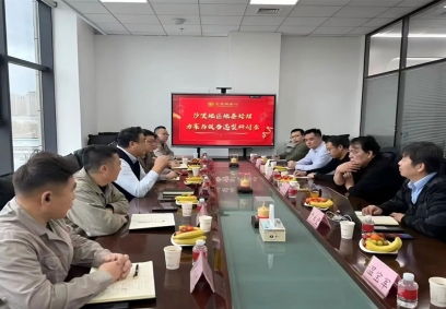 2025年2月2日由泰安恒大機(jī)械有限公司、金寶島公司等有關(guān)單位及專家參與的“沙漠地區(qū)地基處理方案與設(shè)備選型研討會(huì)”在太原金寶島公司圓滿落幕！